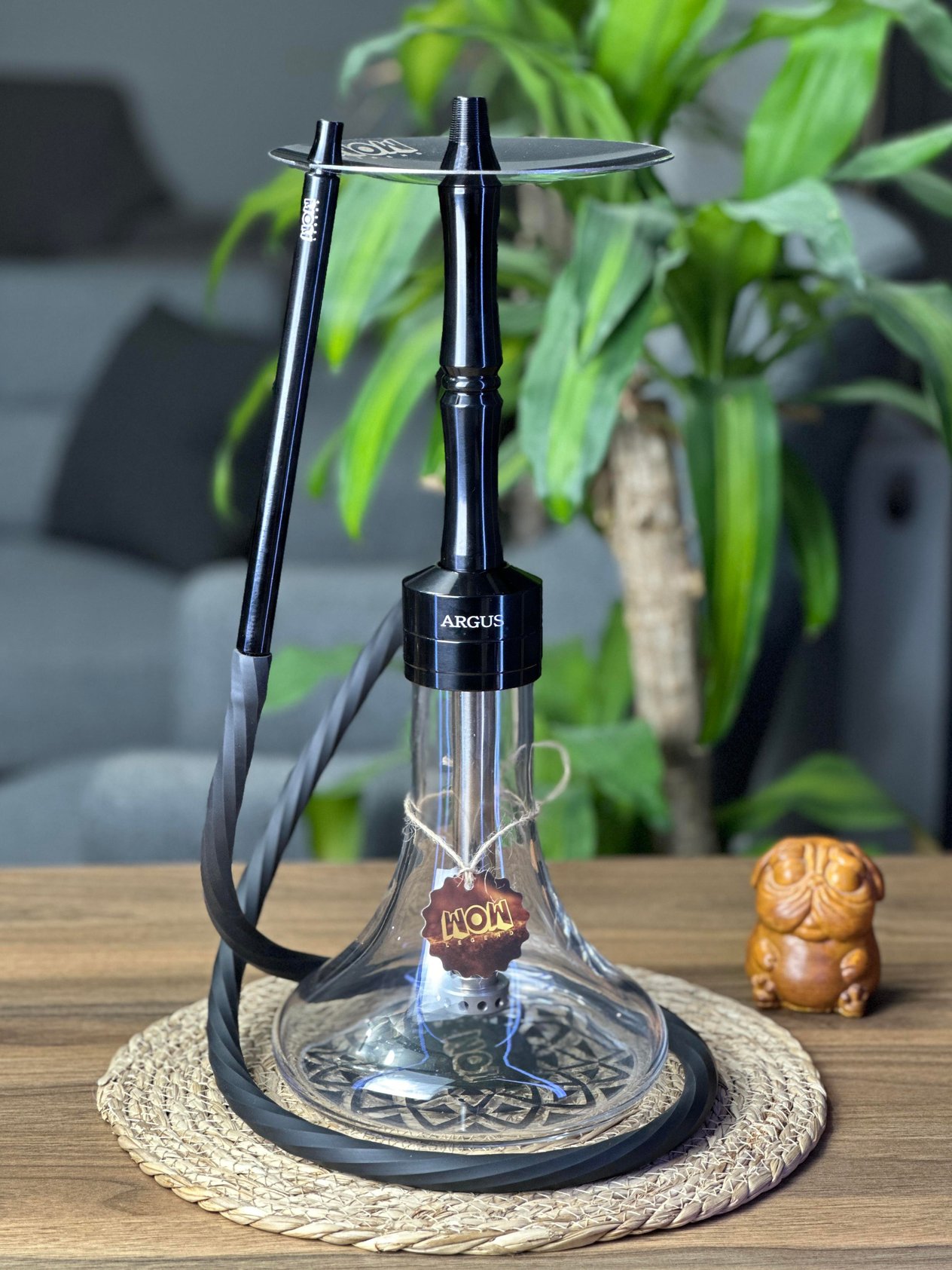 Argus Model Siyah Nargile Takımı