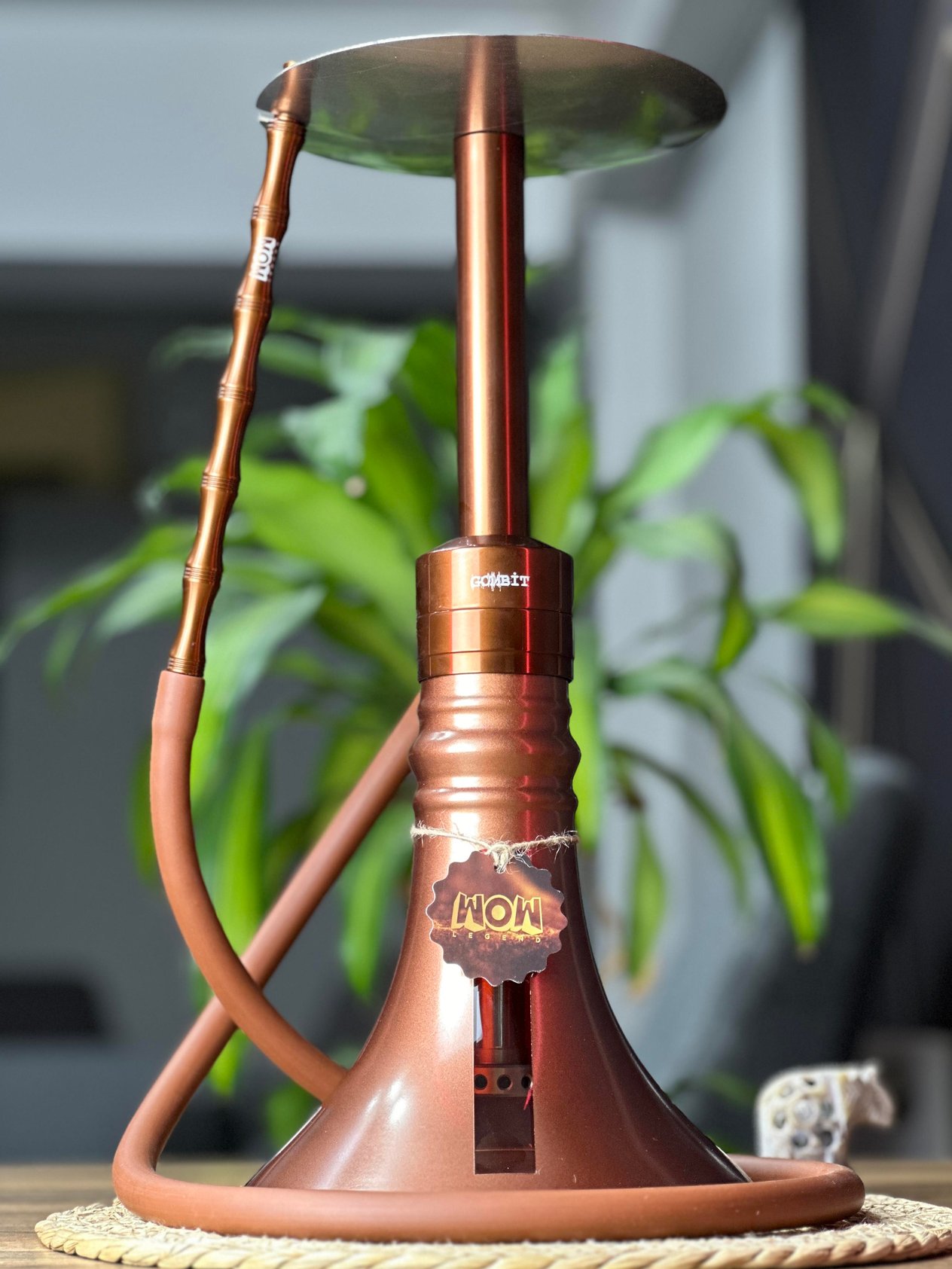 GOMBİT Brown Model Nargile Takımı