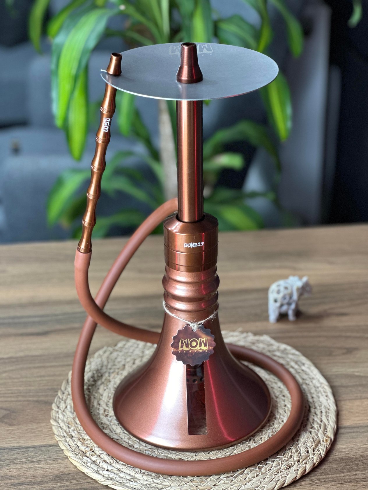 GOMBİT Brown Model Nargile Takımı