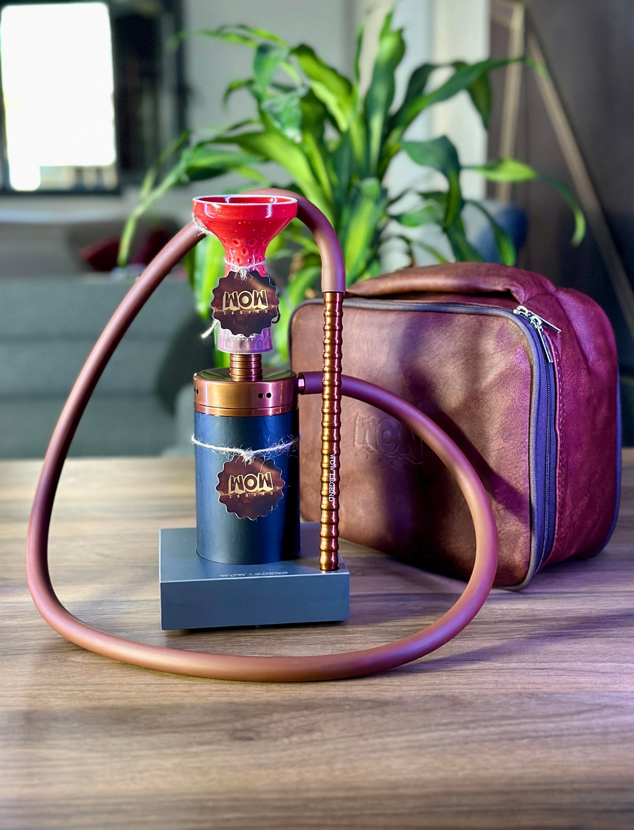Venom Model Brown Nargile Takımı