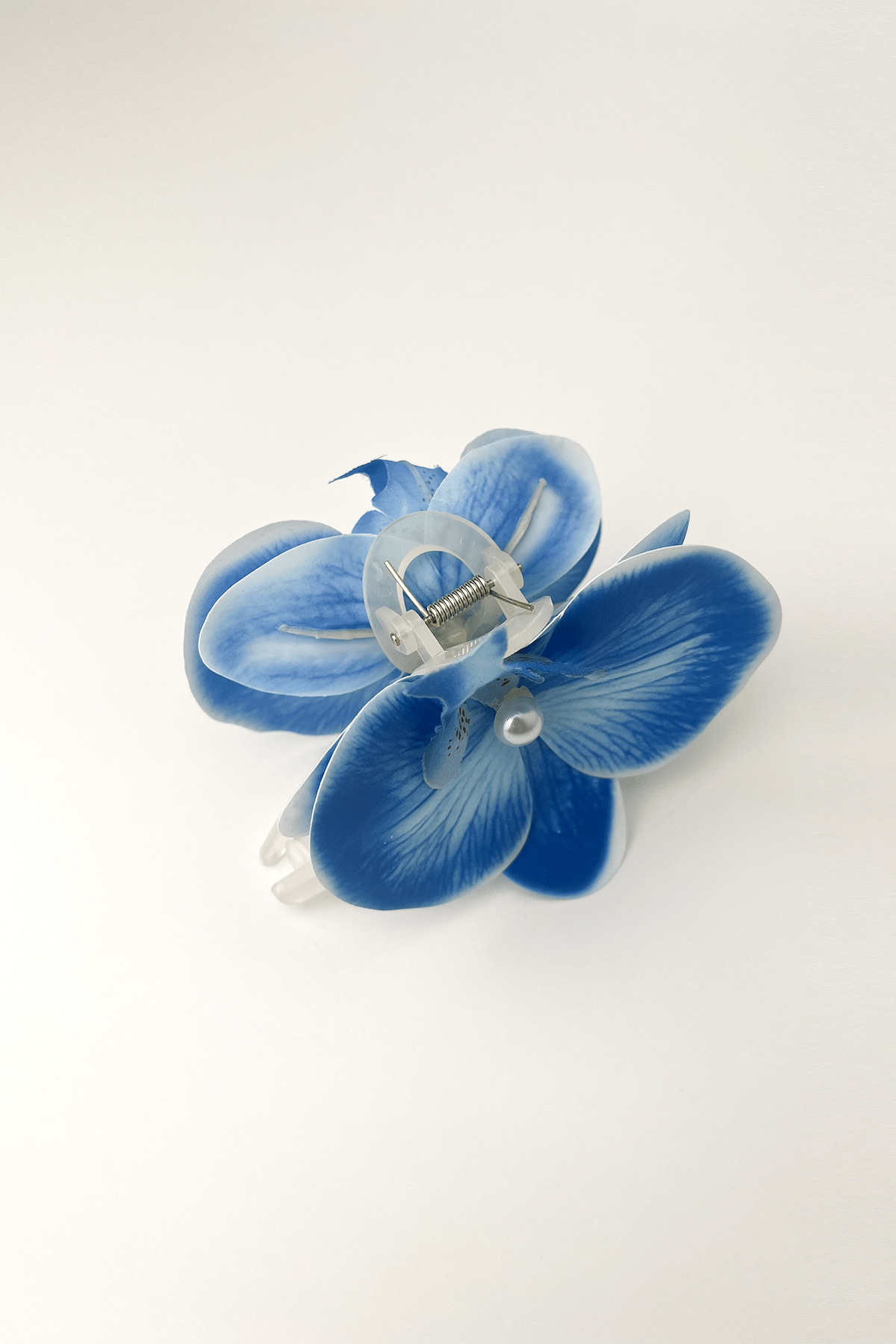 Aloha Orkide Çiçeği İncili Mandal Toka (Ölçü:10cm)
