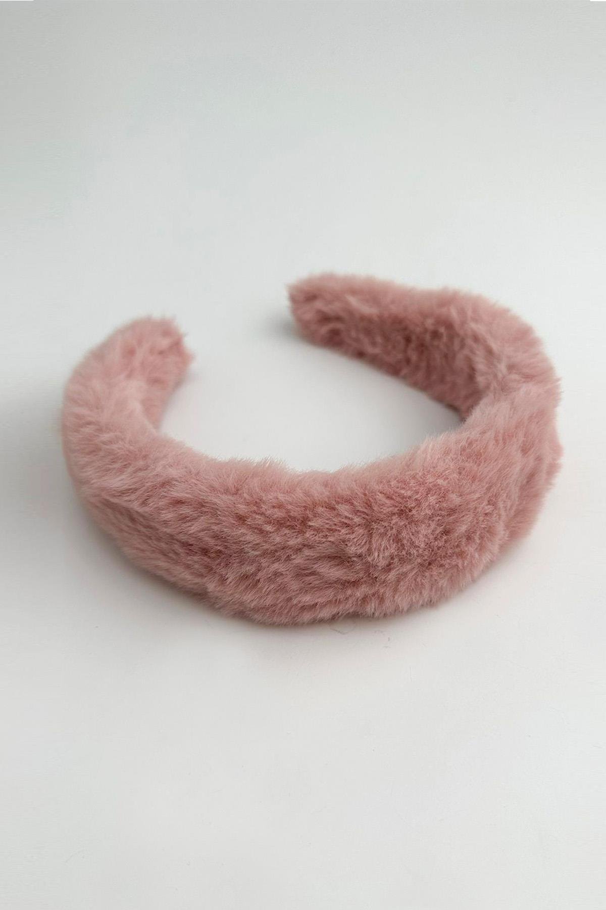 Toz Pembe Peluş Taç