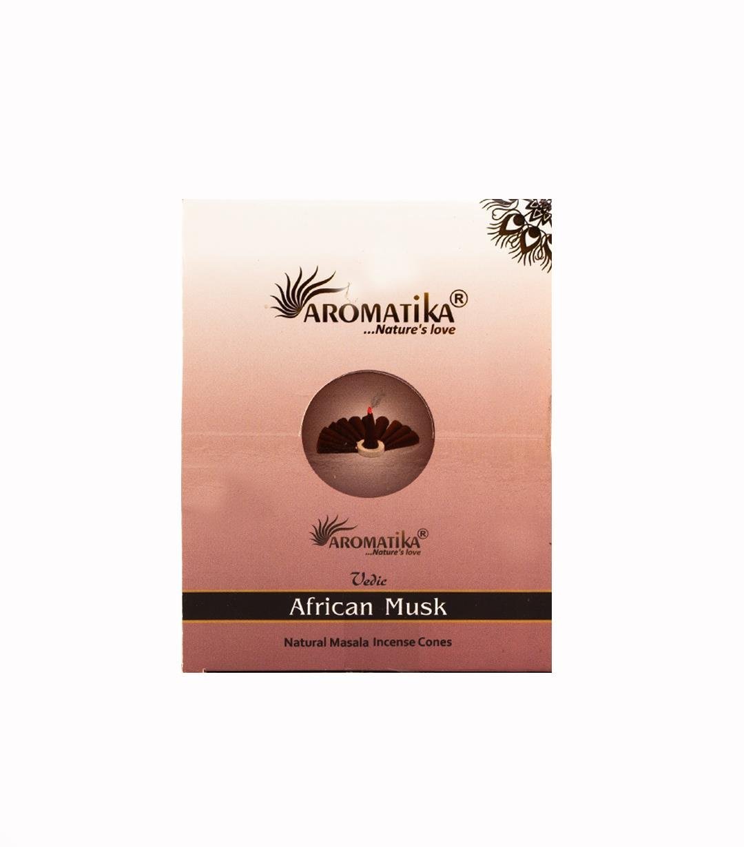 Aromatika African Musk Vedic Konik Tütsü