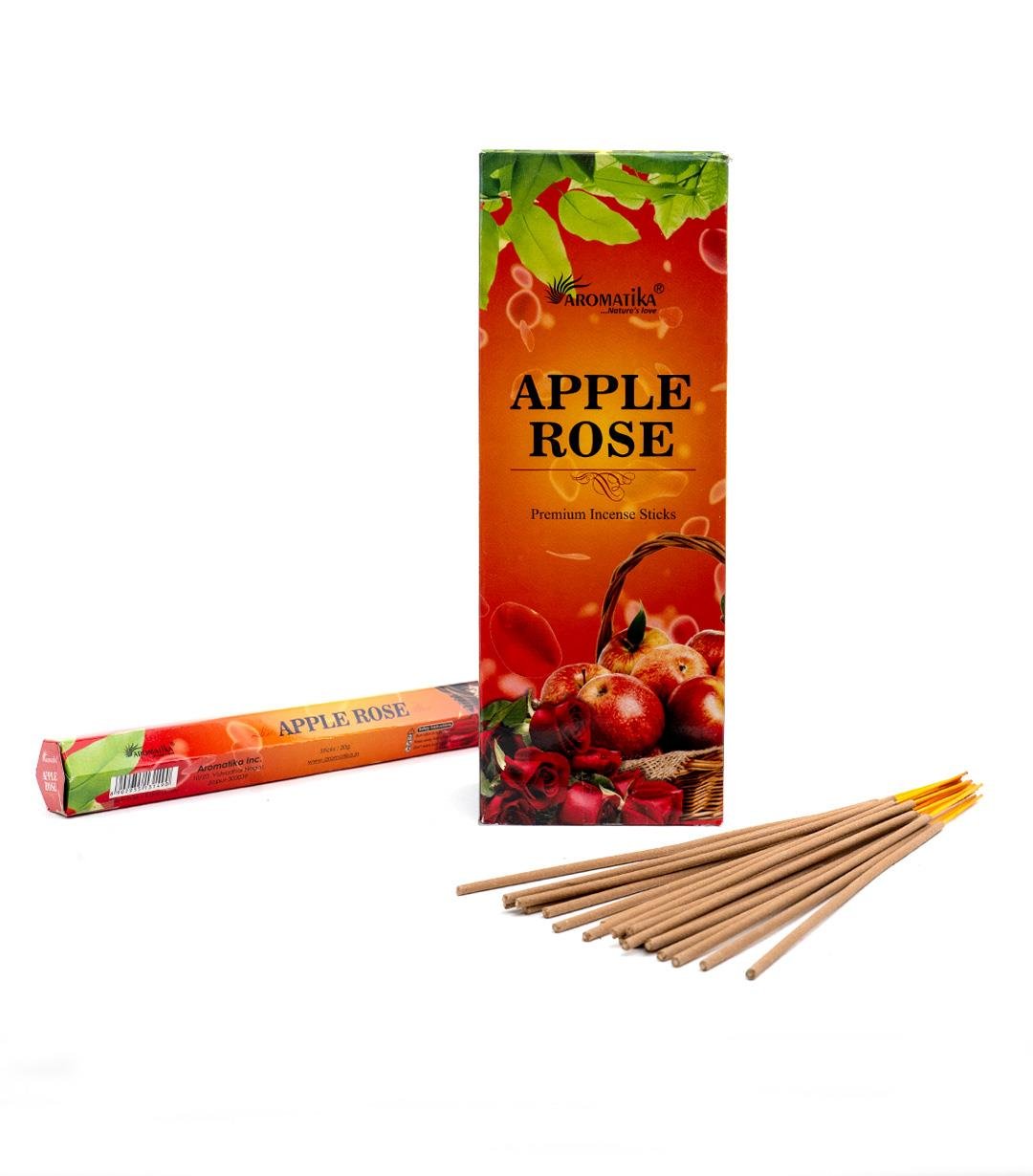 Aromatika Apple Rose Çubuk Tütsü
