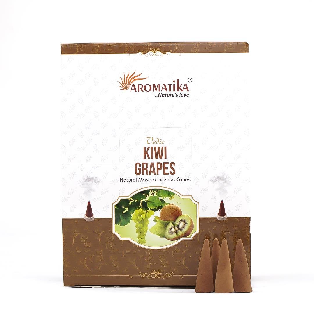 Aromatika Kiwi & Grapes Konik Tütsü