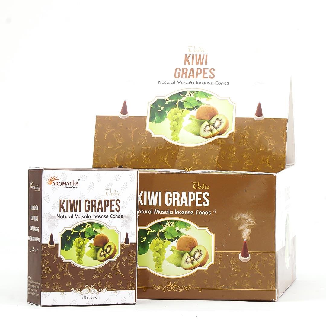 Aromatika Kiwi & Grapes Konik Tütsü