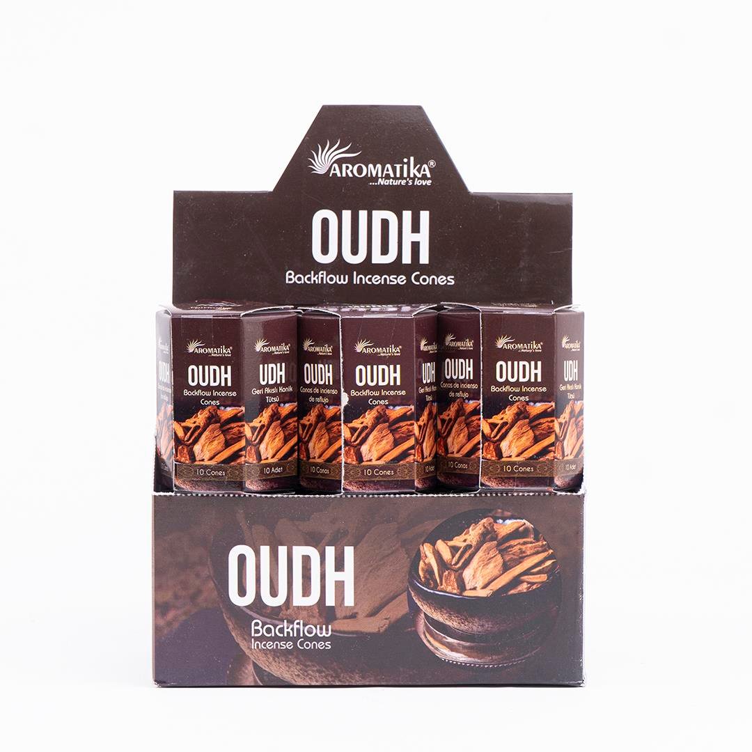 Aromatika Oudh Geri Akışlı Şelale Tütsü (Backflow)