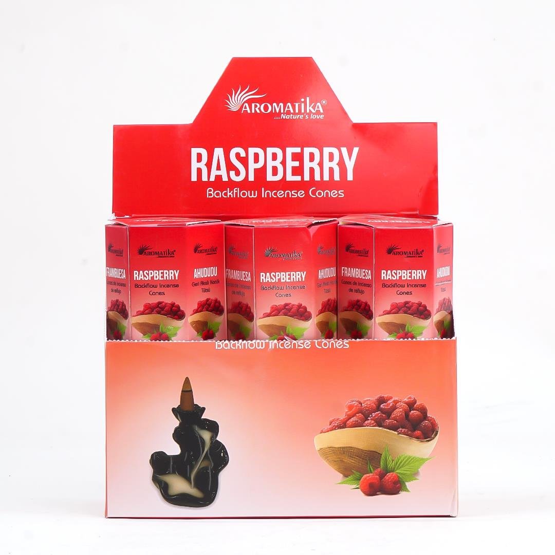 Aromatika Raspberry Geri Akışlı Şelale Tütsü (Backflow)