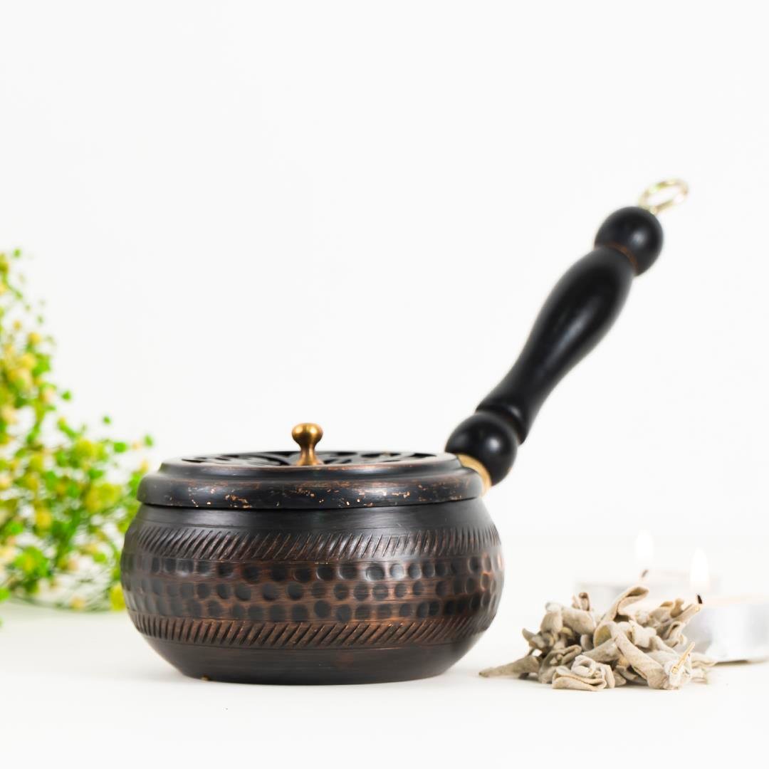 Eskitme Bakır Demet & Reçine Tütsülük (Küçük)