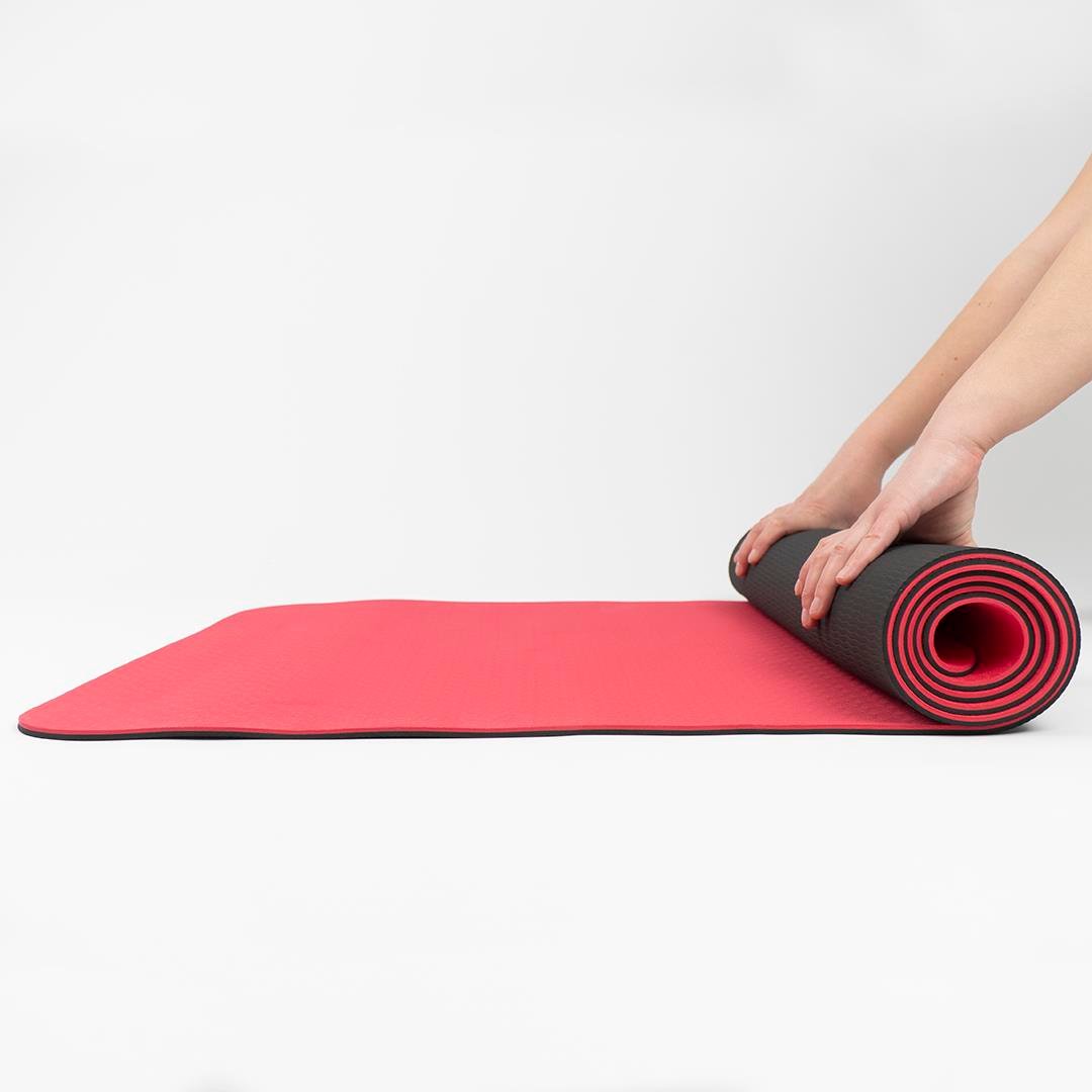 Kırmızı Yoga & Pilates Kaydırmaz Mat