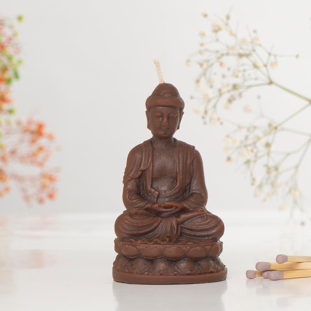 Lord Buddha Temalı Balmumu Mum