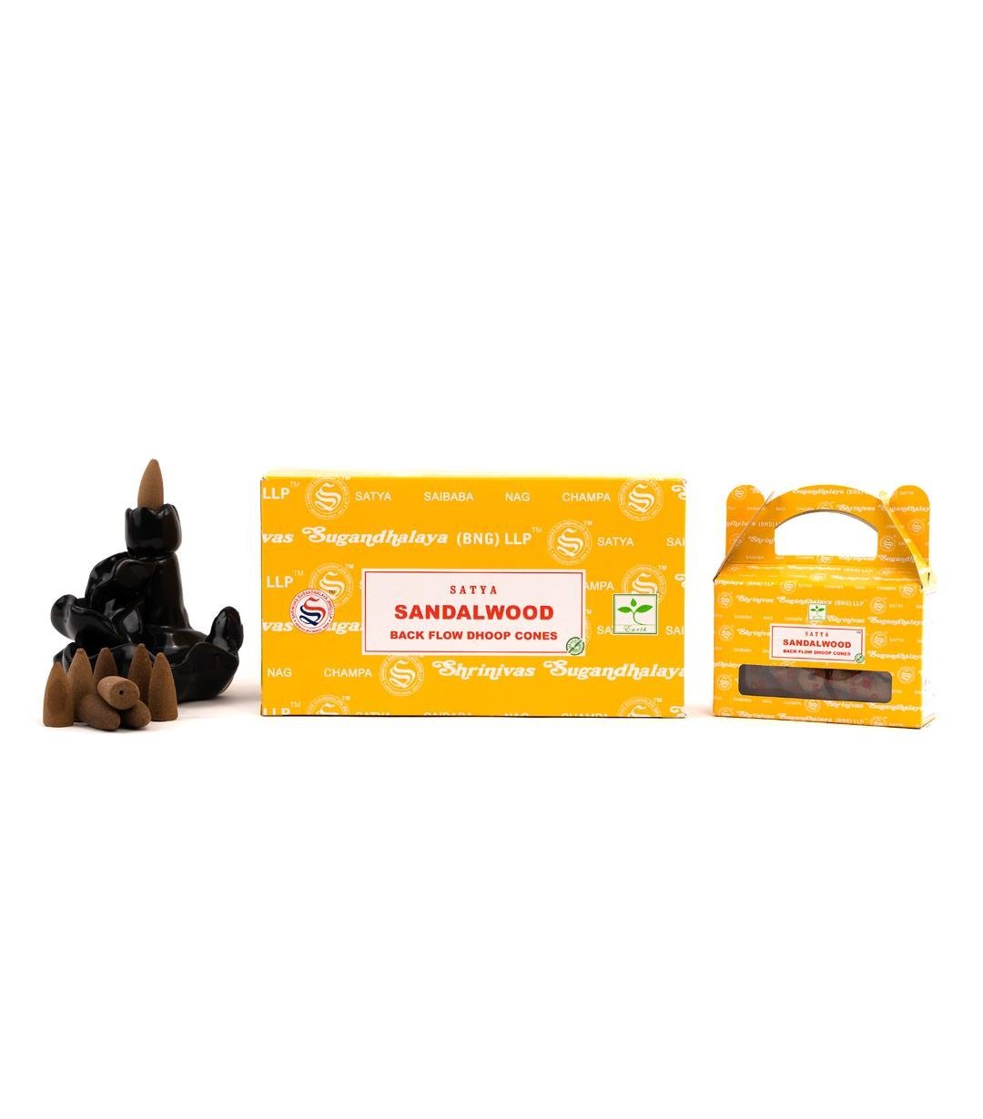 Satya Sandalwood Geri Akışlı Şelale Tütsü
