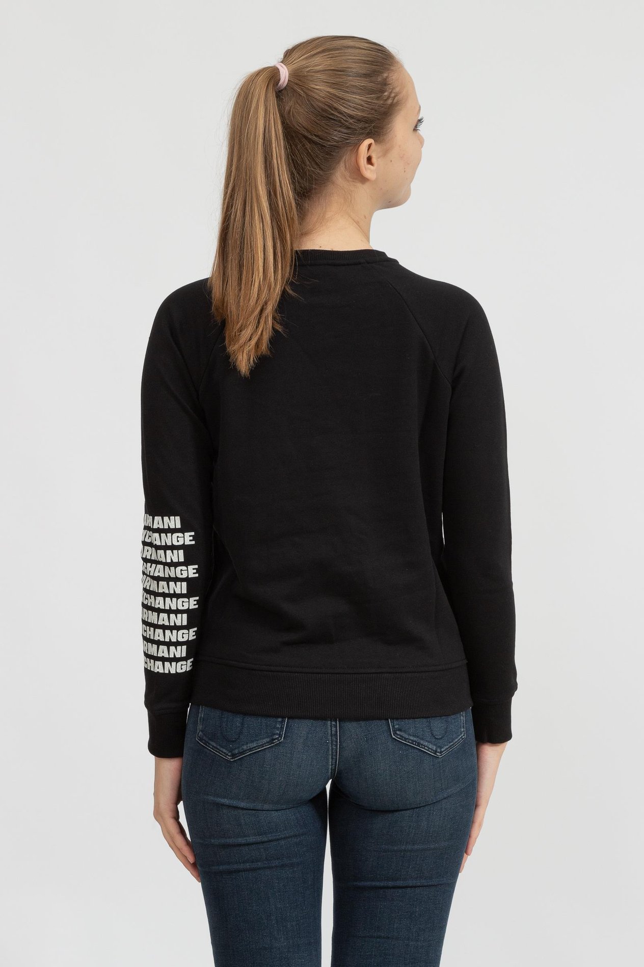 Armani Exchange Kadın Bisiklet Yaka Sweatshirt