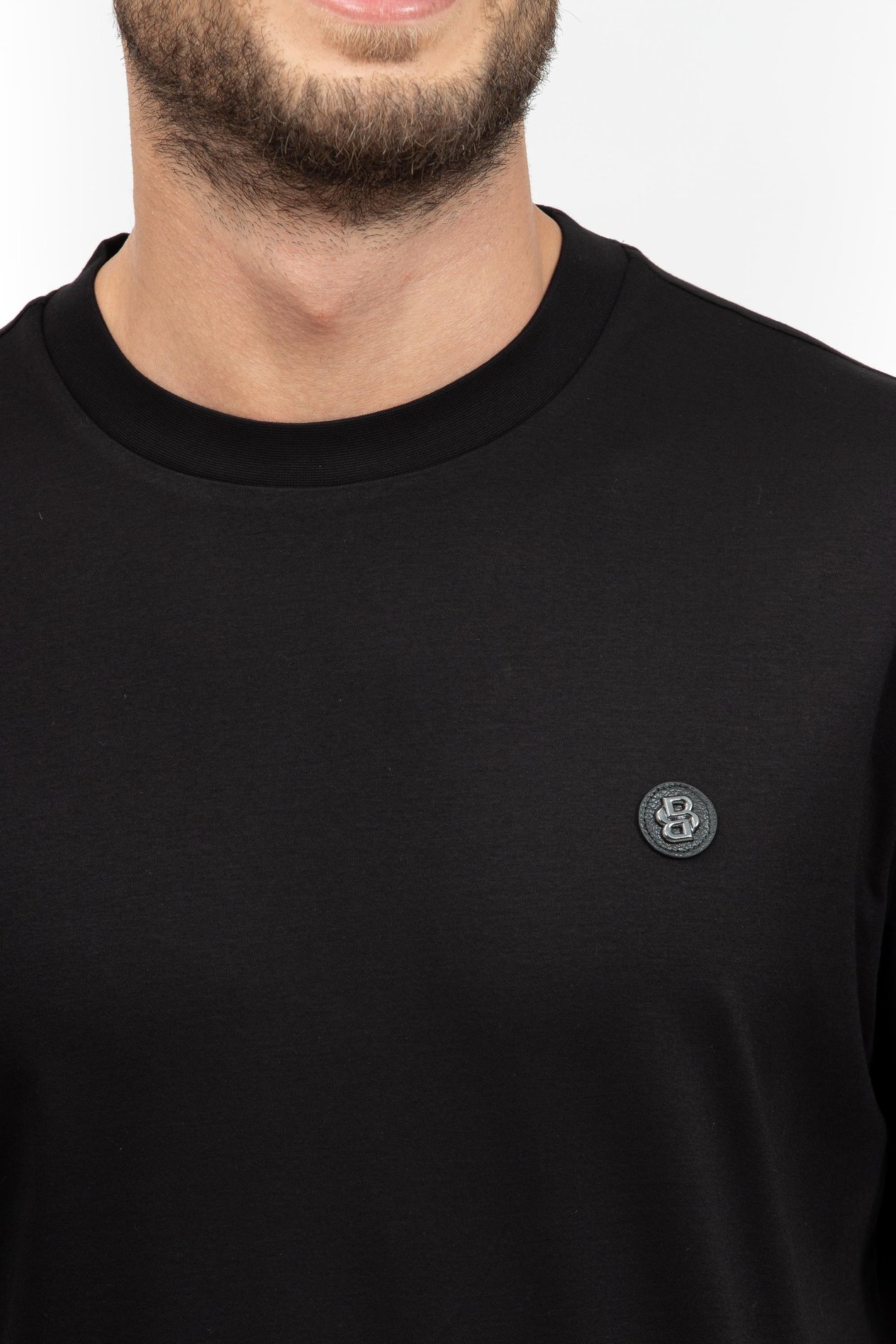 Boss Erkek Bisiklet Yaka T-Shirt