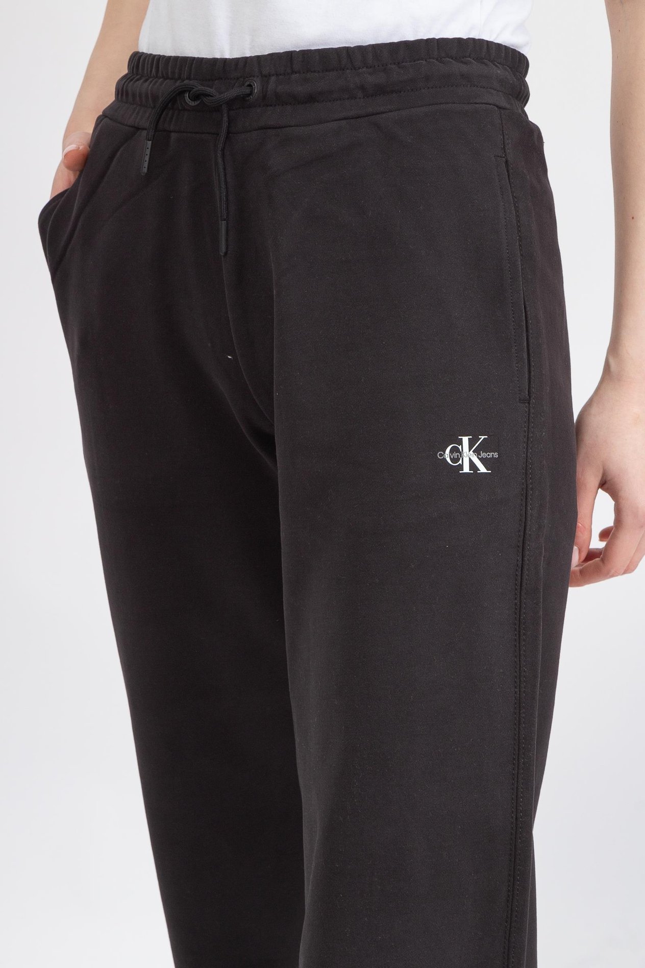 Calvin Klein Micro Monologo Straight Pants Kadın Eşofman Altı