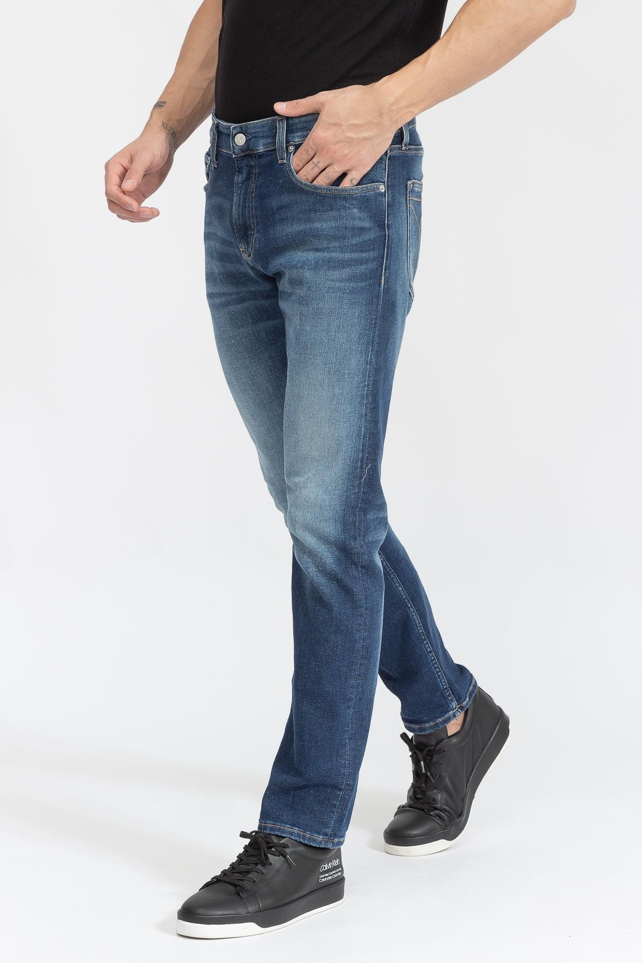 Calvin Klein Slim Erkek Jean Pantolon