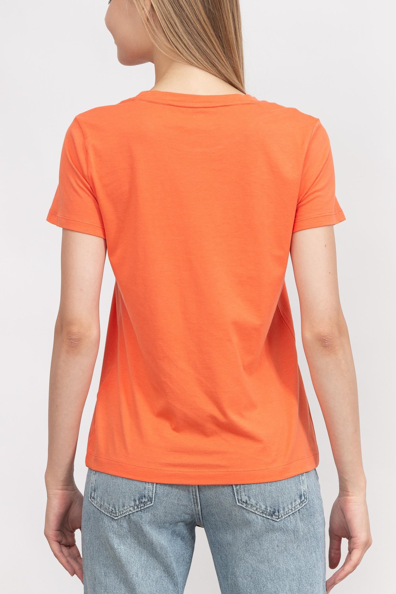 DKNY Kadın Bisiklet Yaka T-Shirt