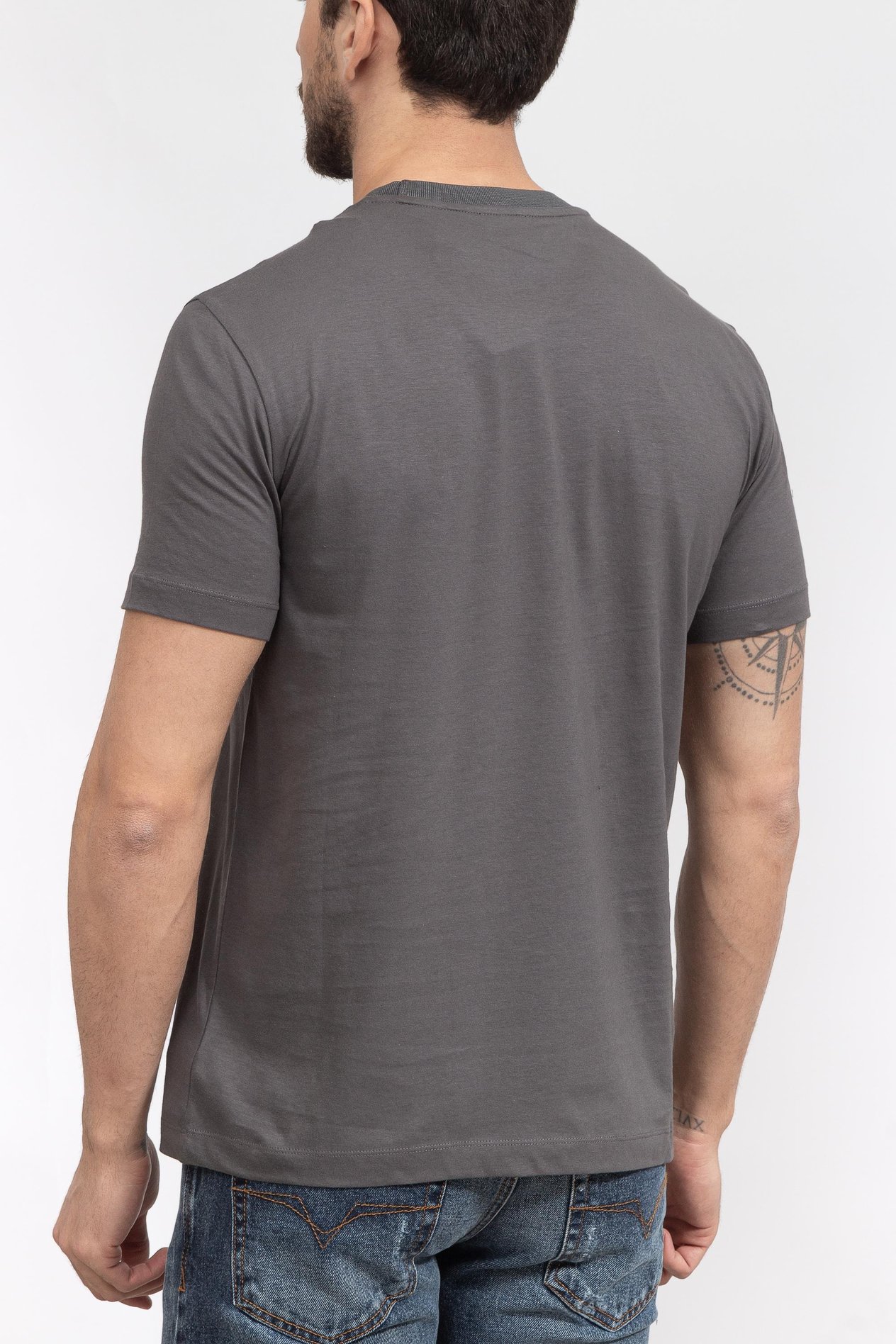 EA7 Erkek Bisiklet Yaka T-Shirt