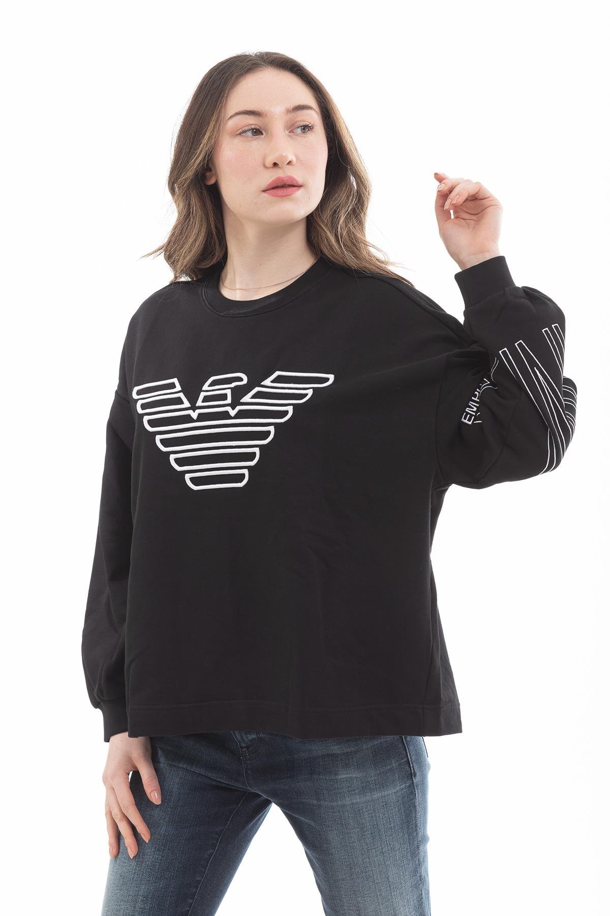 Emporio Armani Eagle Logo Kadın Sweatshirt