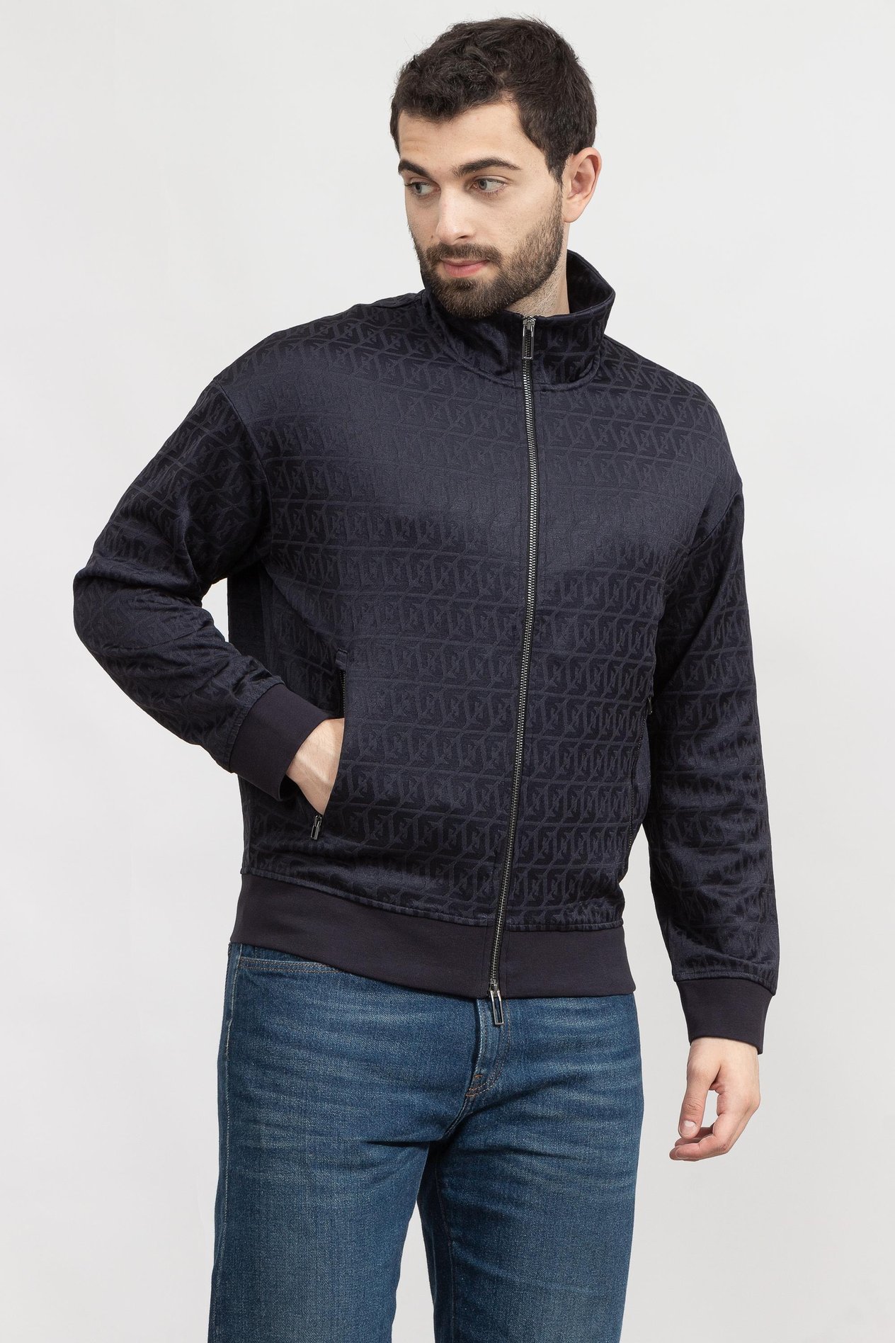 Emporio Armani Erkek Bisiklet Yaka Sweatshirt