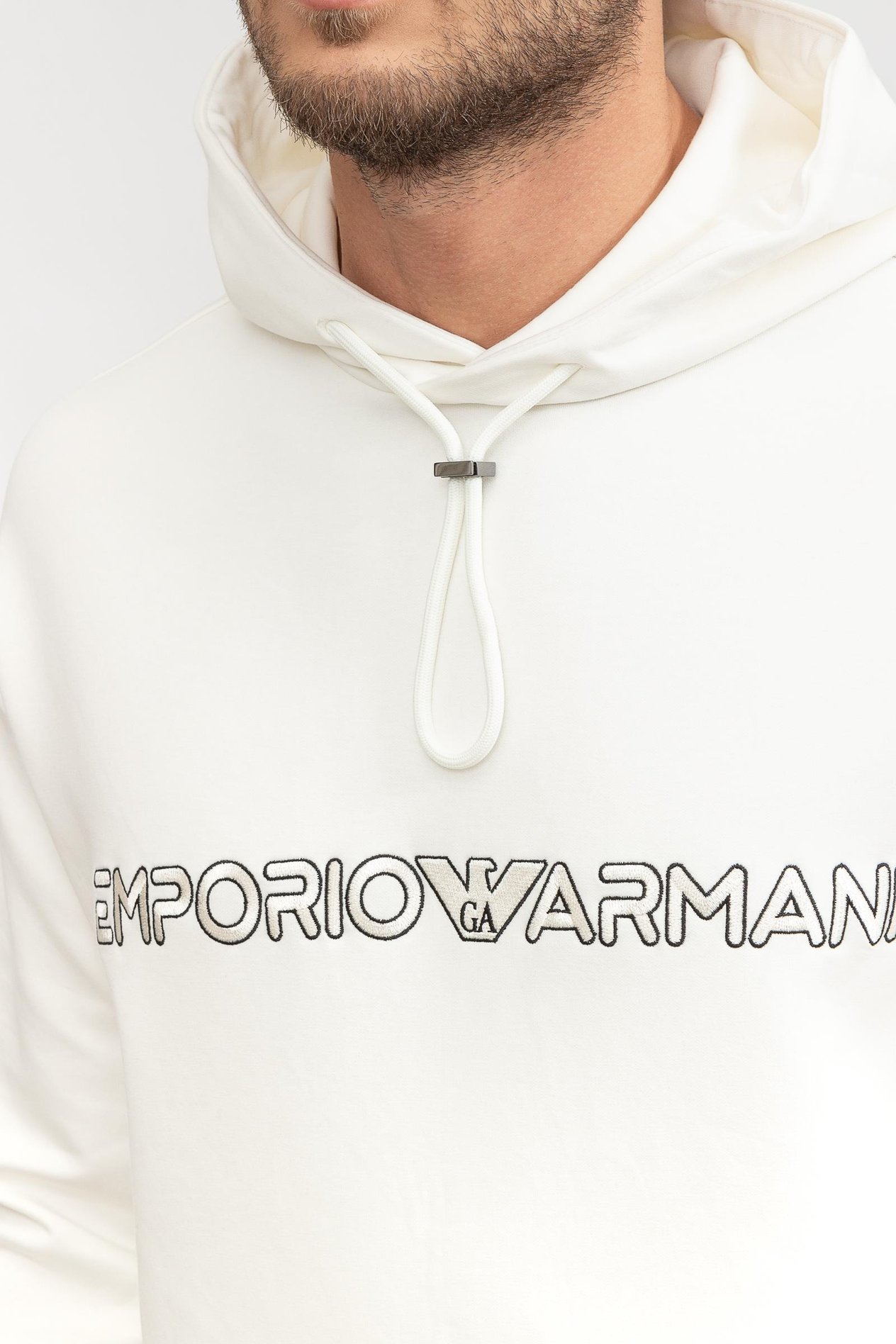 Emporio Armani Erkek Kapüşonlu Sweatshirt