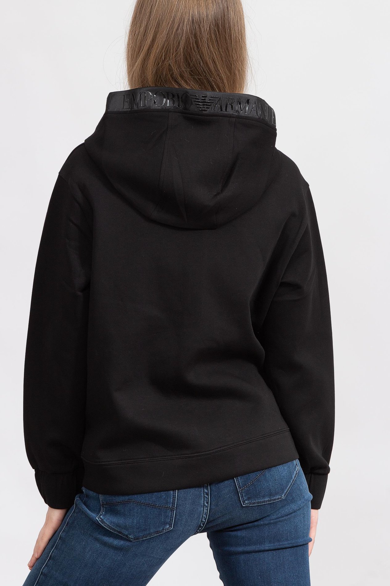 Emporio Armani Kadın Fermuarlı Sweatshirt
