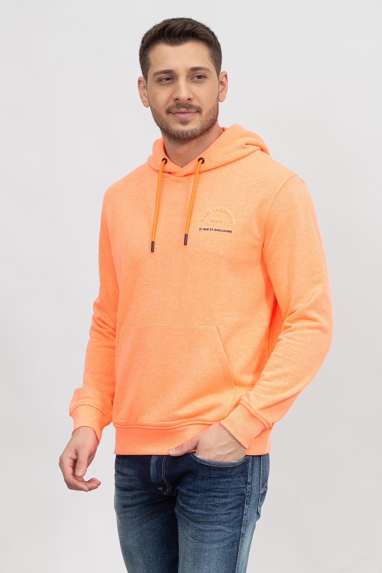 Karl Lagerfeld Erkek Kapüşonlu Sweatshirt