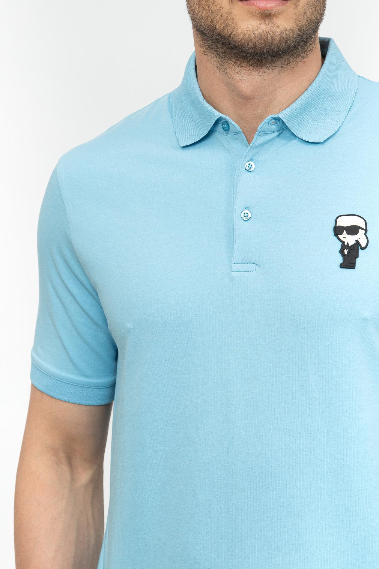 Karl Lagerfeld Erkek Polo Yaka T-Shirt