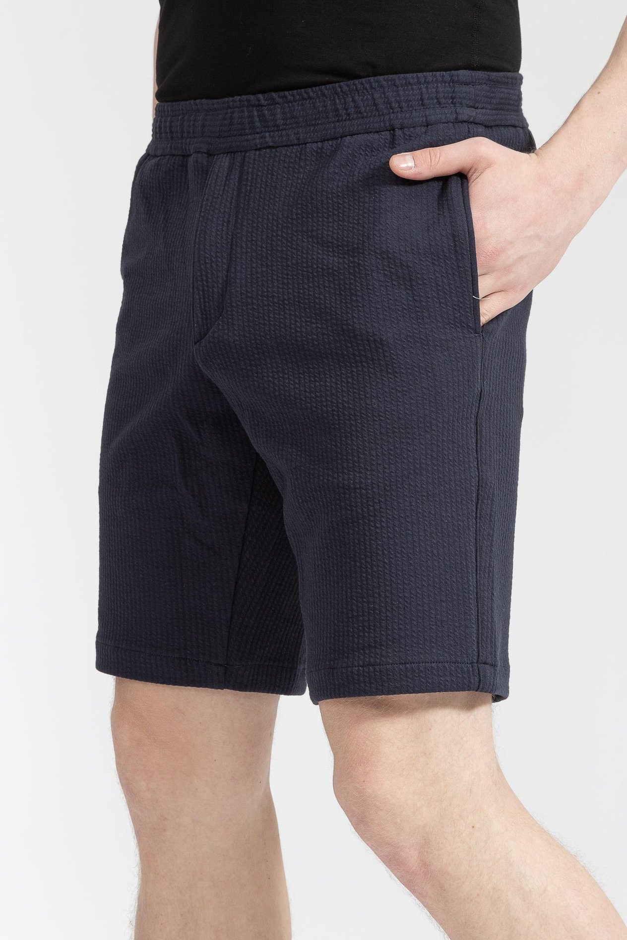 Tommy Hilfiger Harlem Pull On Seersucker Jersey Erkek Bermuda Şort