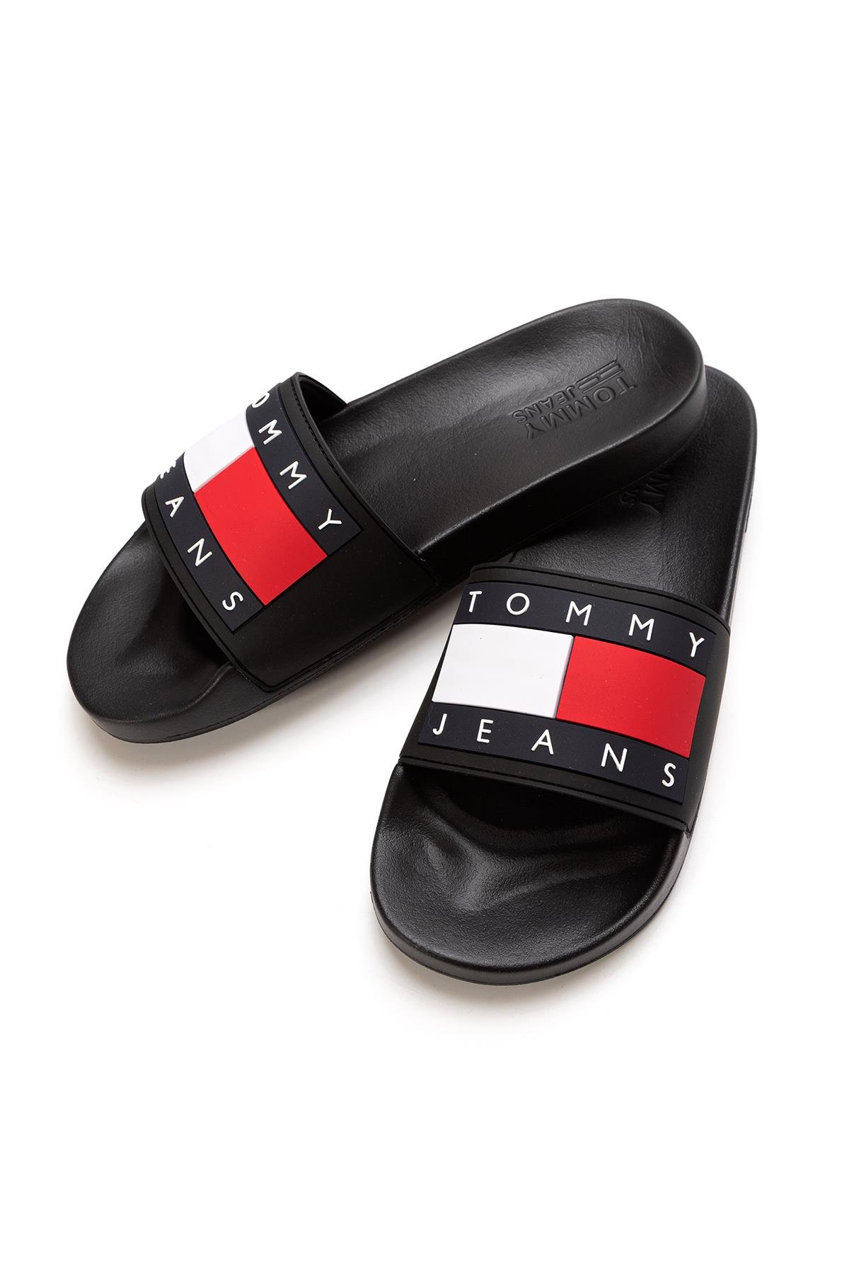 Tommy Hilfiger Tommy Jeans Flag Pool Slide Erkek Terlik