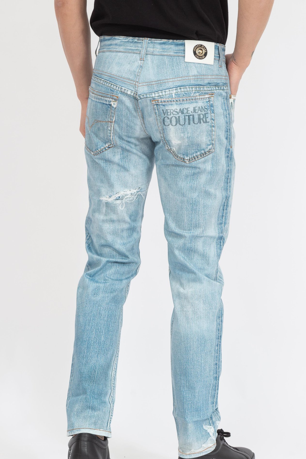 Versace Jeans Couture Erkek Jean Pantolon