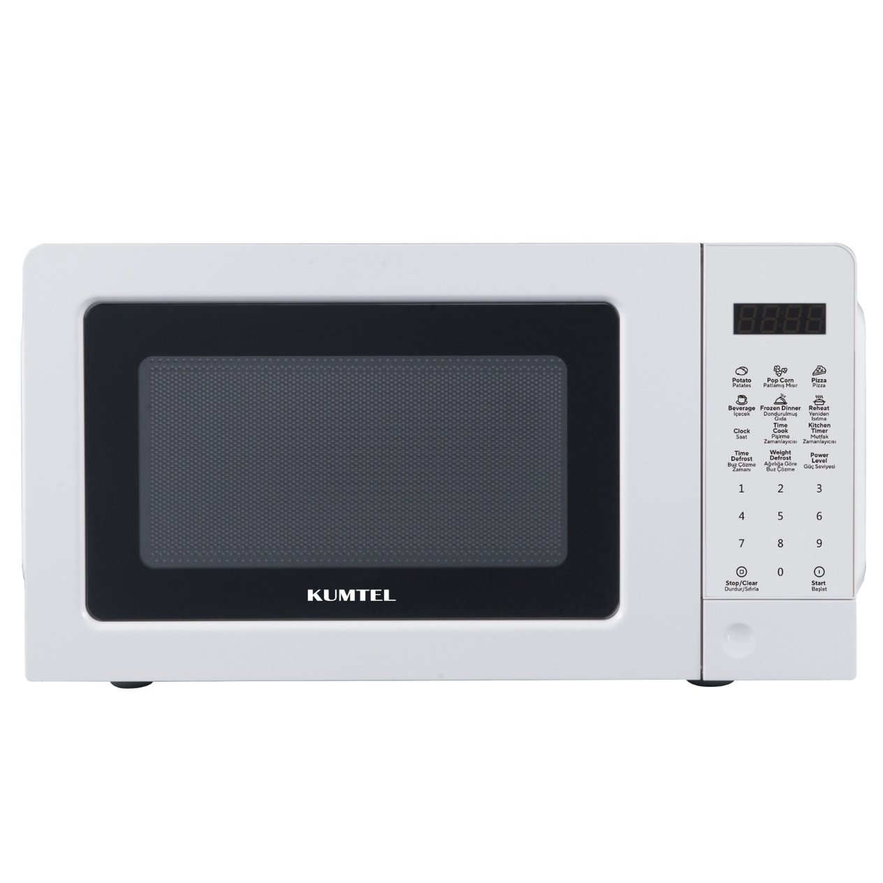 KUMTEL Beyaz Digital Mikrodalga Fırın HMDG-02