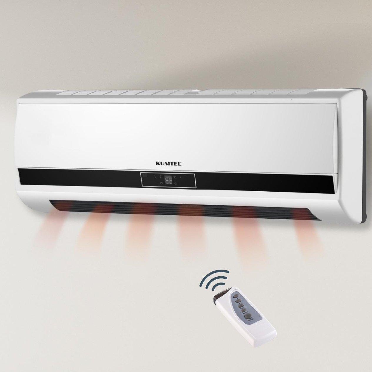 Kumtel Duvara Monte Elektrikli PTC Isıtıcı HDM-01