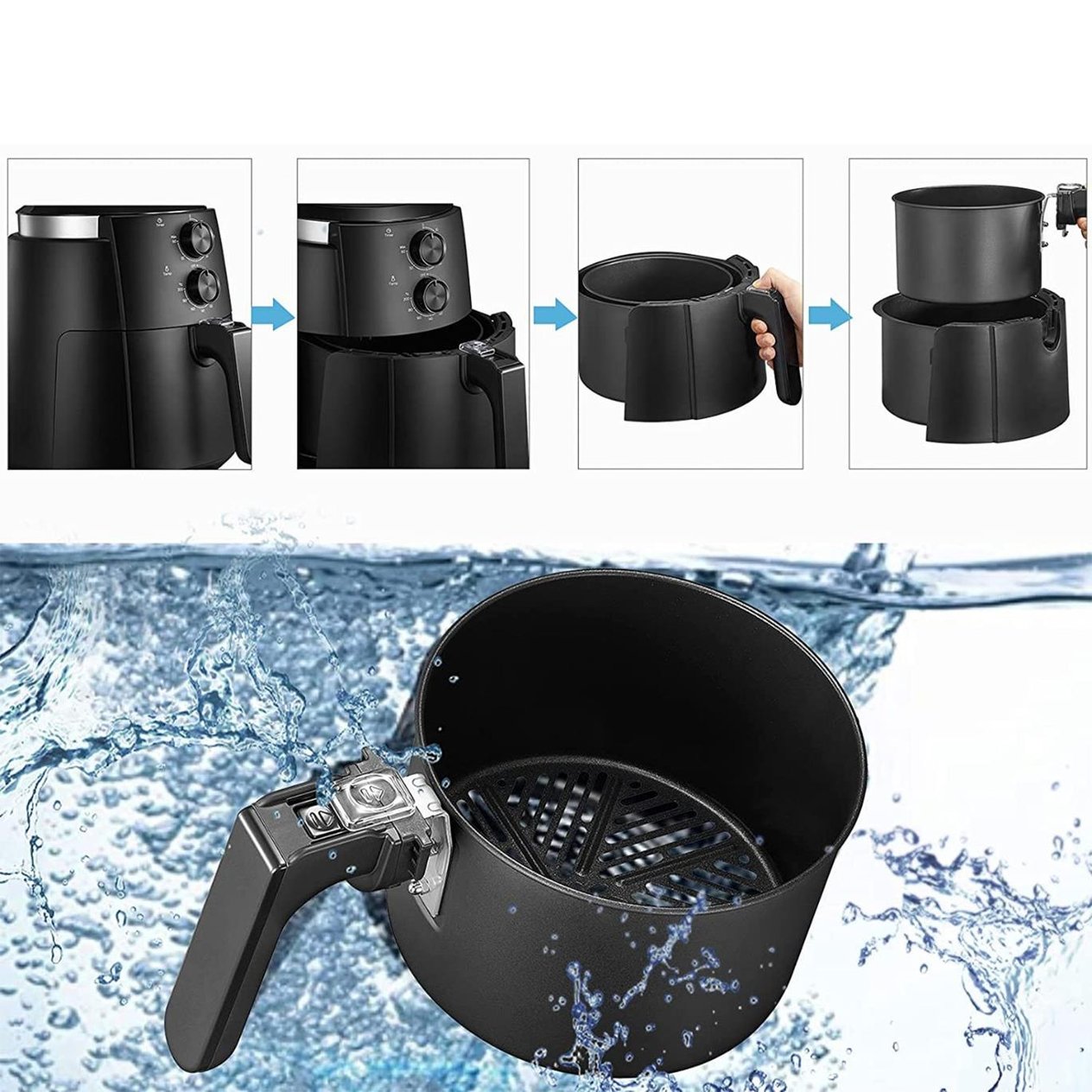 Kumtel Fastfryer (Yağsız Fritöz Airfryer)