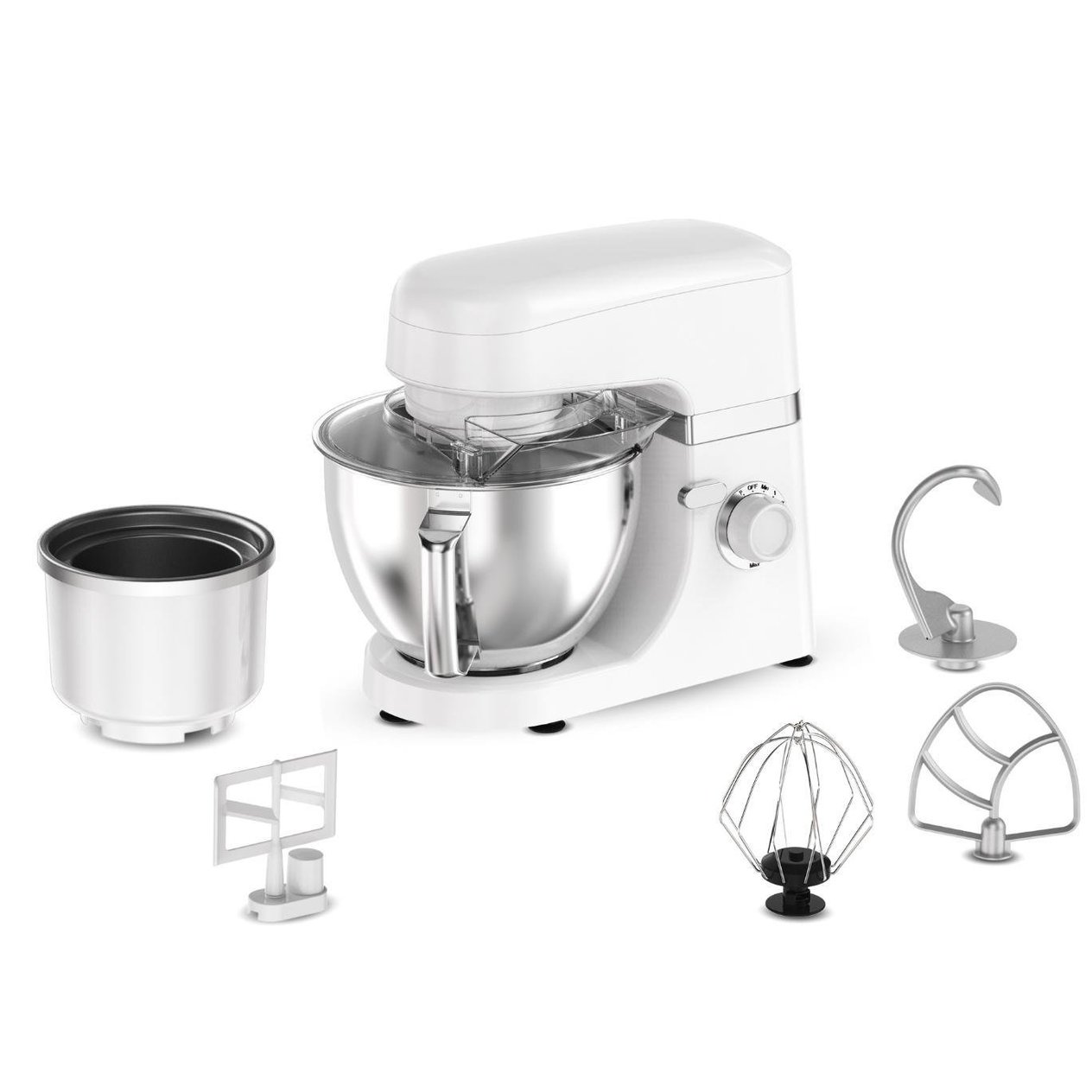 Kumtel Hamur Yoğurma 1800Watt 4.5Lt Dondurma Yapma Aprt.