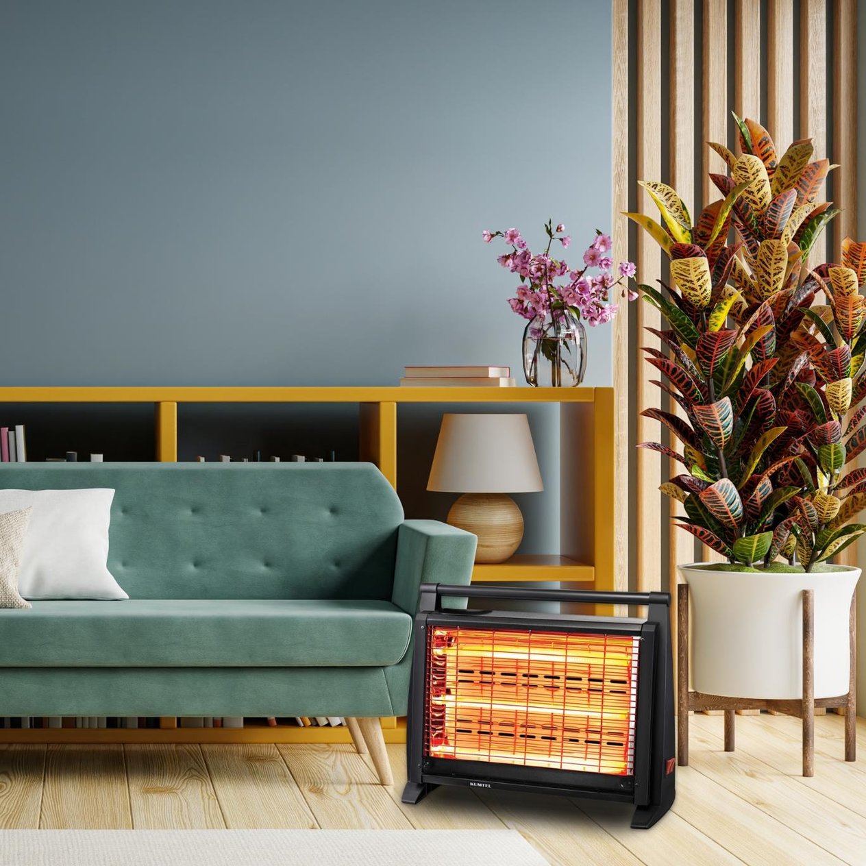 Kumtel Quartz Isıtıcı1500 Watt  Lx-2832  
