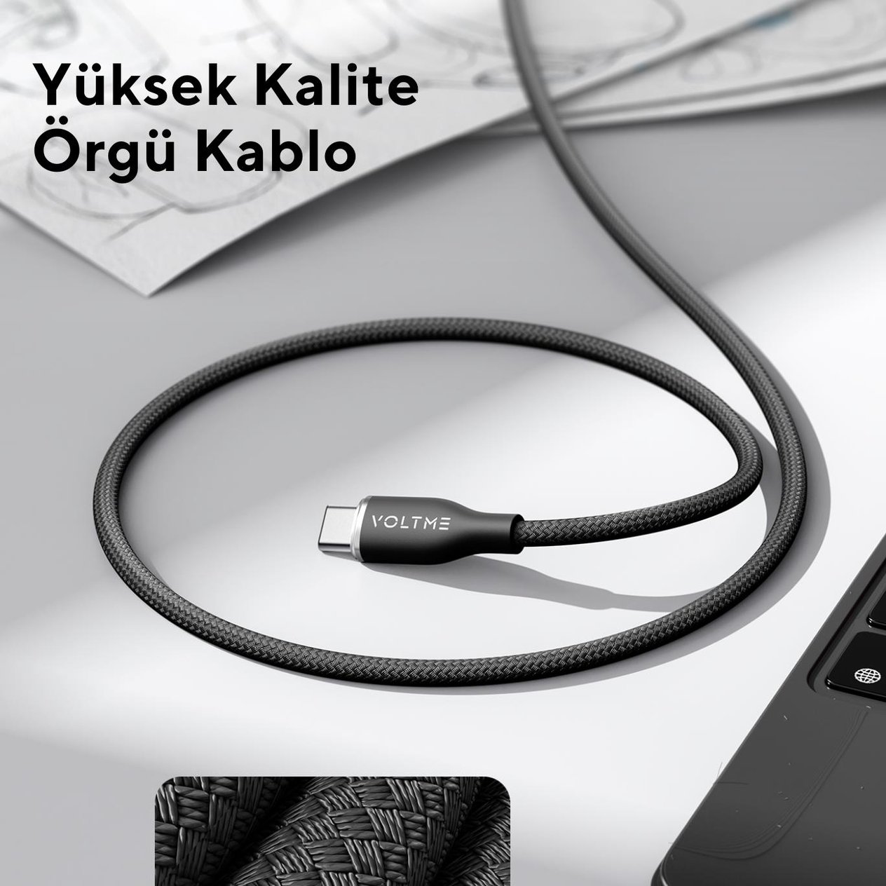 VOLTME C2049 RUGG 60W CTC ŞR KBL 1M 3A SYH