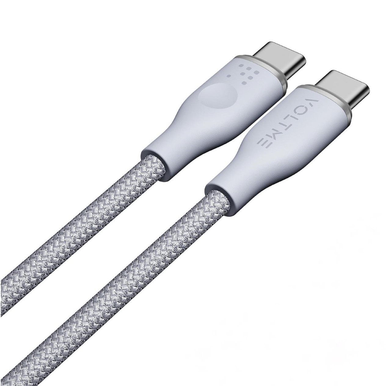 VOLTME C2052 Powerlink Rugg 60W Type-C Şarj Kablosu 1M 3A-Gri