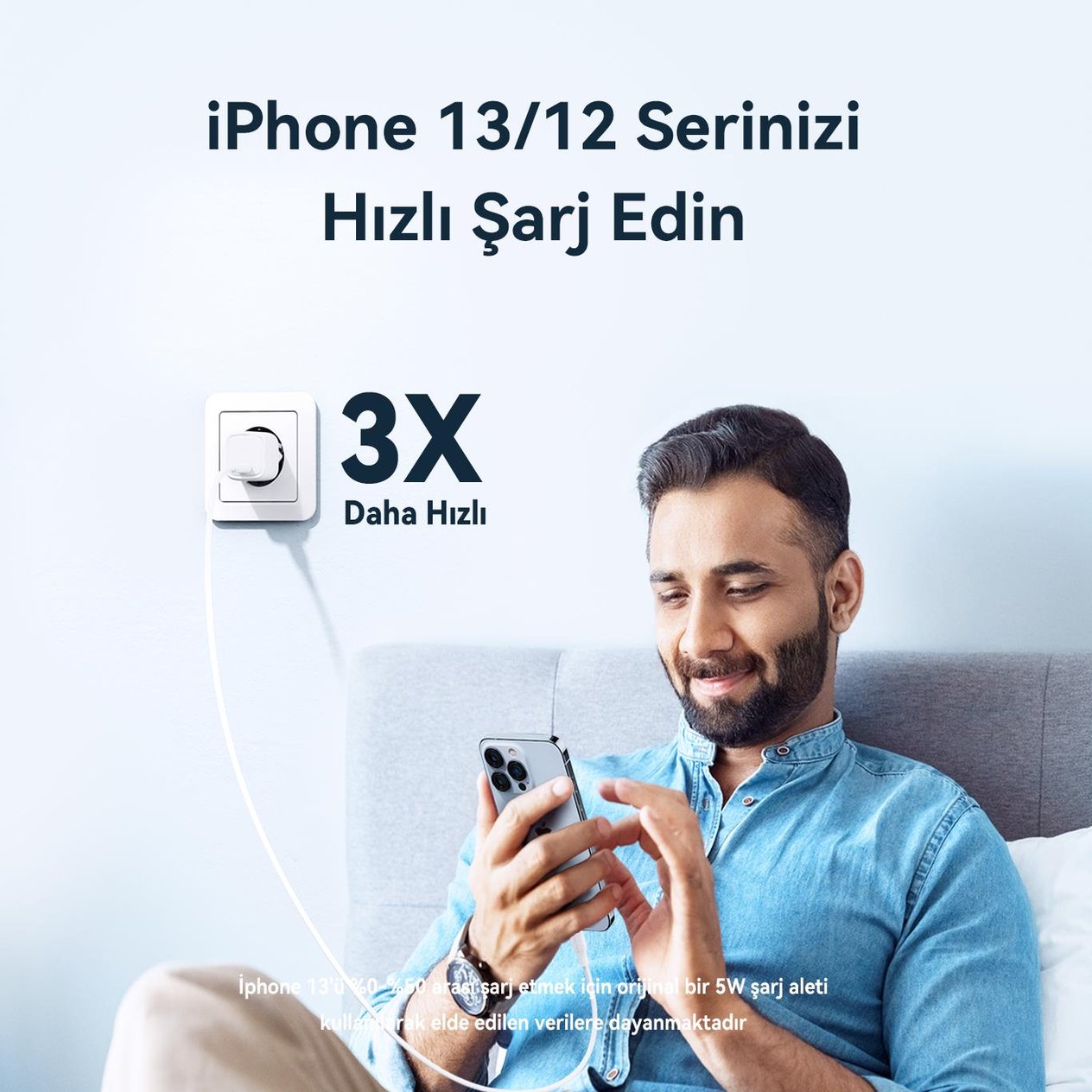 VOLTME V2004 Revo Beyaz 20W USB-C Şarj Cihazı