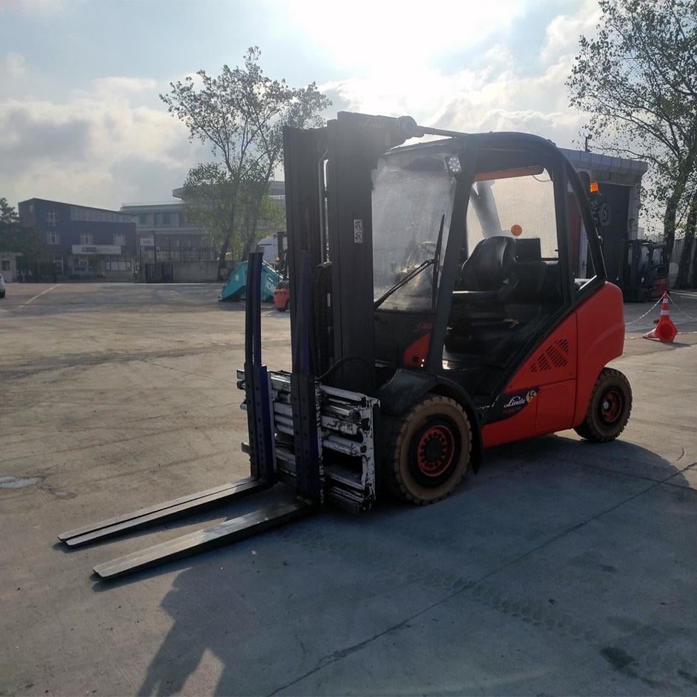 2015 Model LINDE H35D-393 Dizel Forklift (F1.4686)  [OPS]