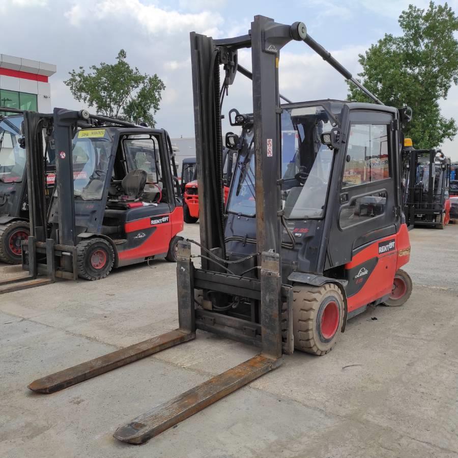 2018 Model LINDE E35L-387 Elektrikli Forklift (F1.6416) 