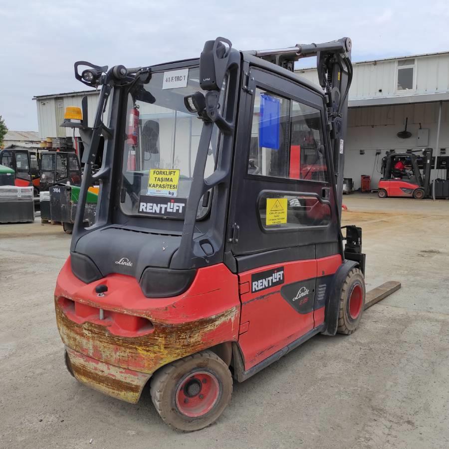 2018 Model LINDE E35L-387 Elektrikli Forklift (F1.6416) 