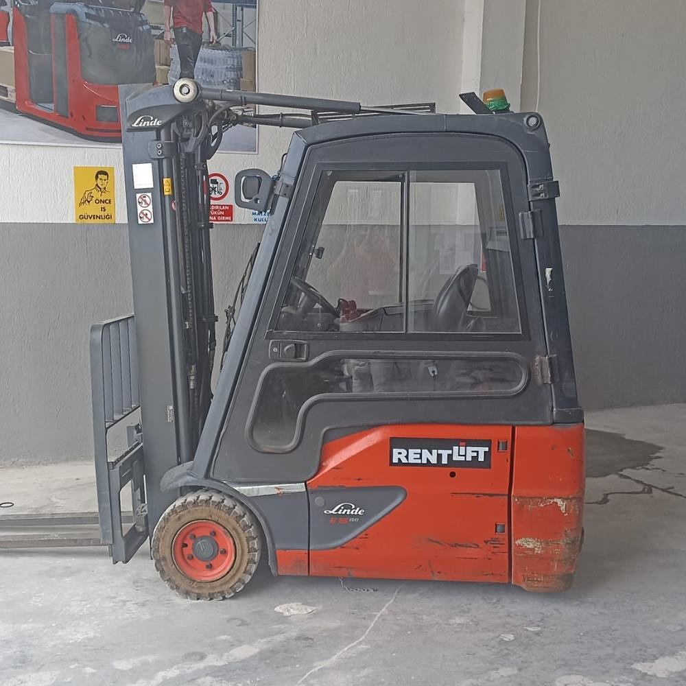 LINDE E16-386 Elektrikli Forklift 2019 Model (F1.6833)