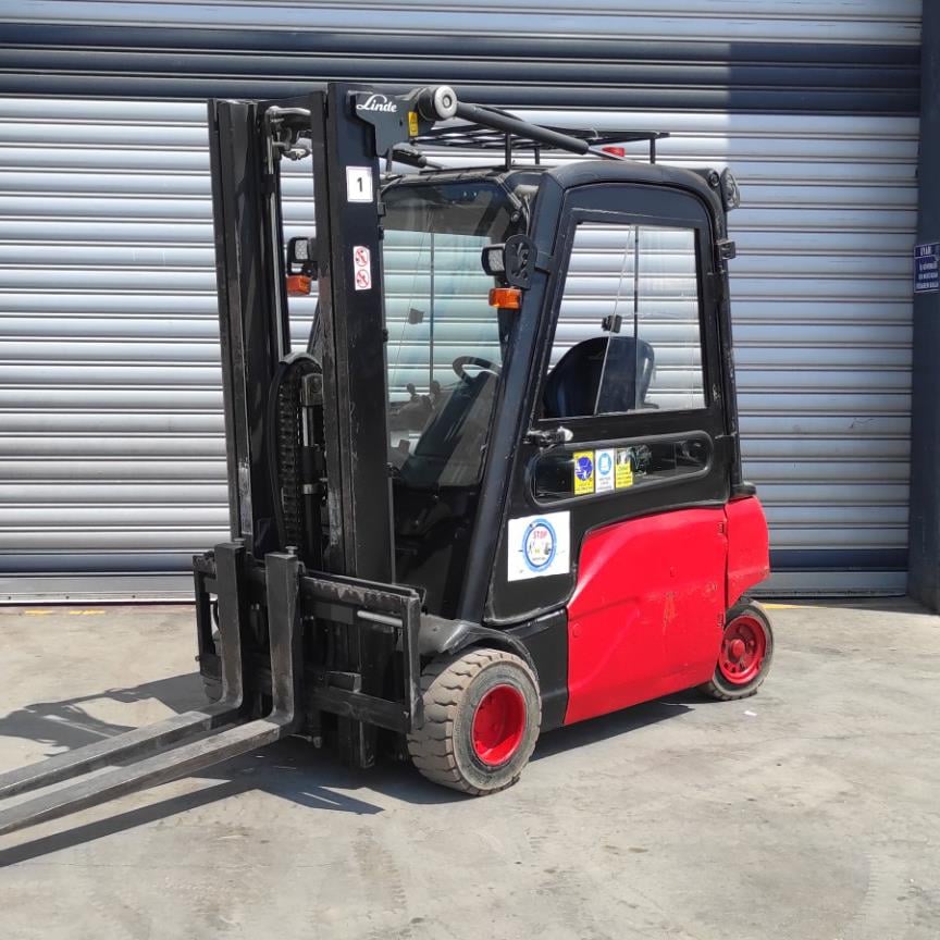 LINDE E20PL-386 Elektrikli Forklift 2016 Model (F1.4685) 