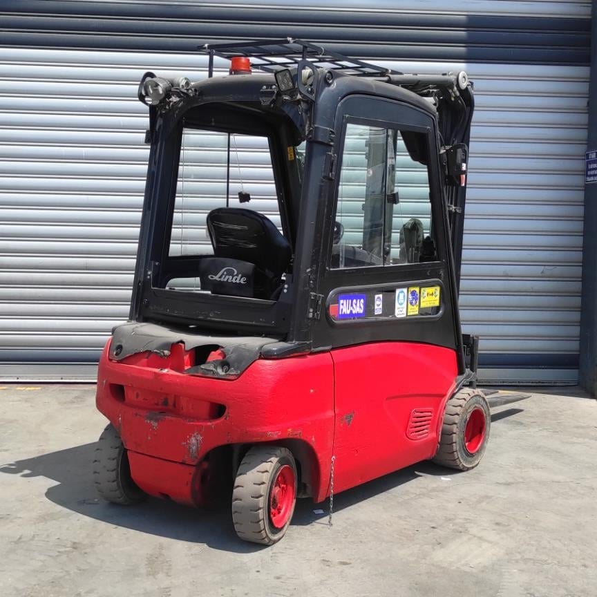 LINDE E20PL-386 Elektrikli Forklift 2016 Model (F1.4685) 