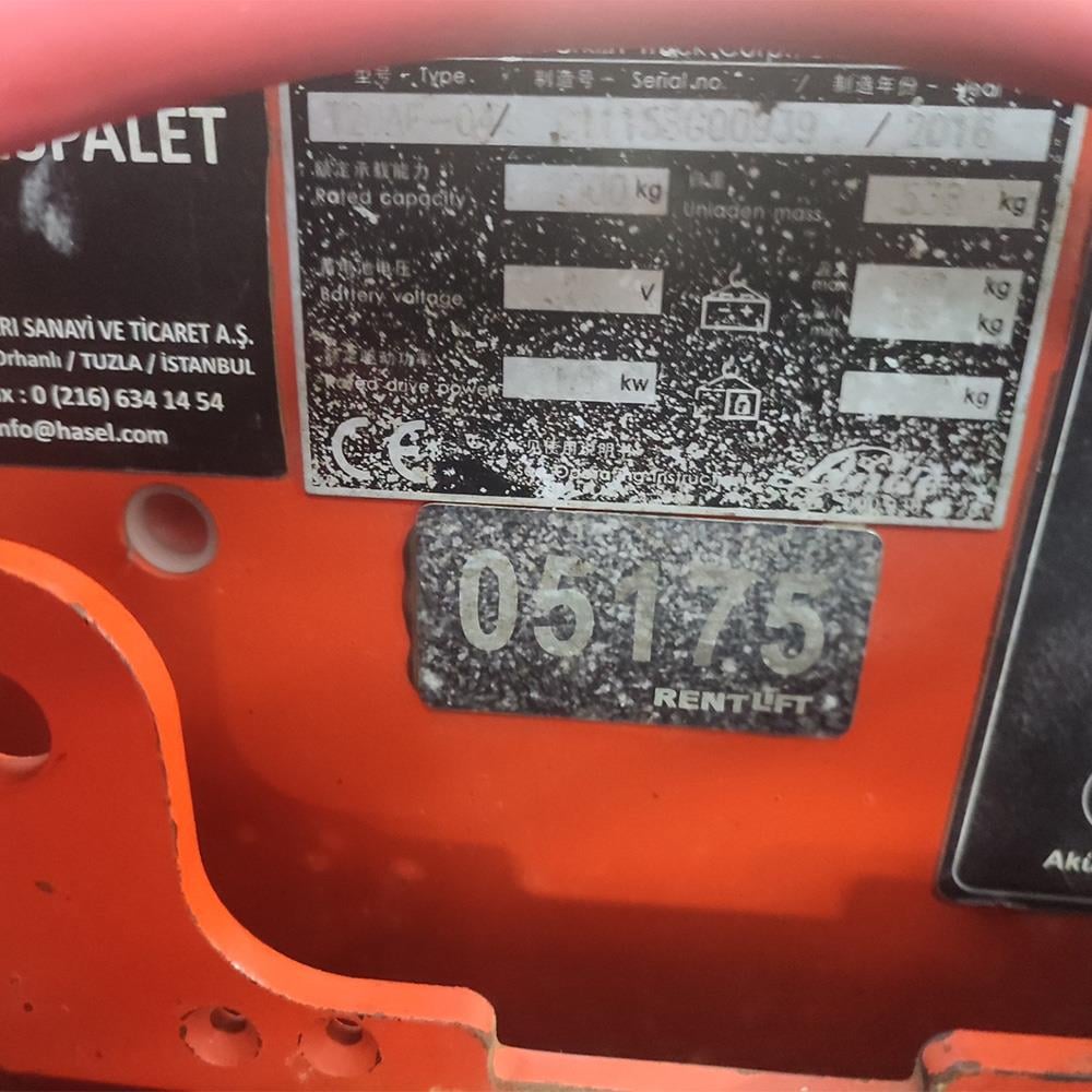 LINDE T20AP-1158  Elektrikli Transpalet 2016 Model (F1.5175)