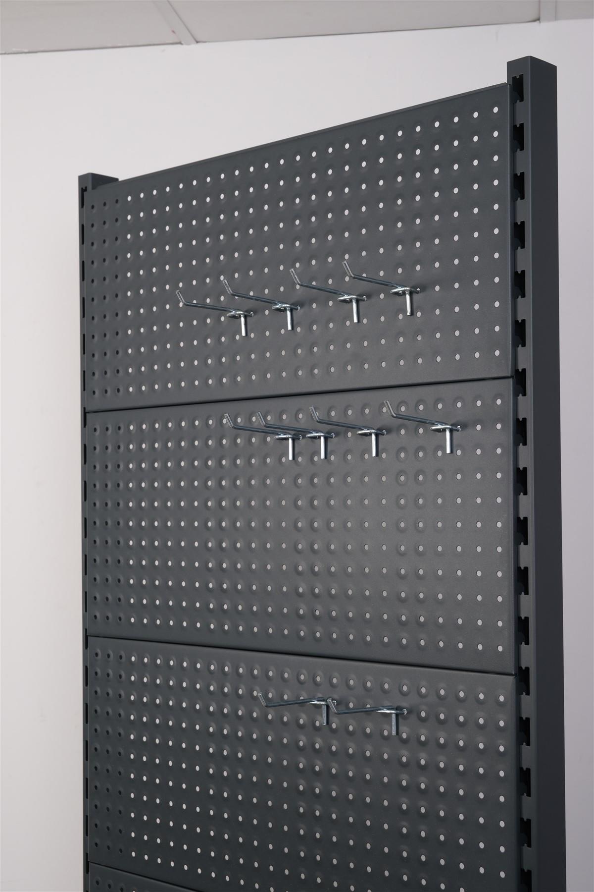 Delikli Panel Raflı Stand 