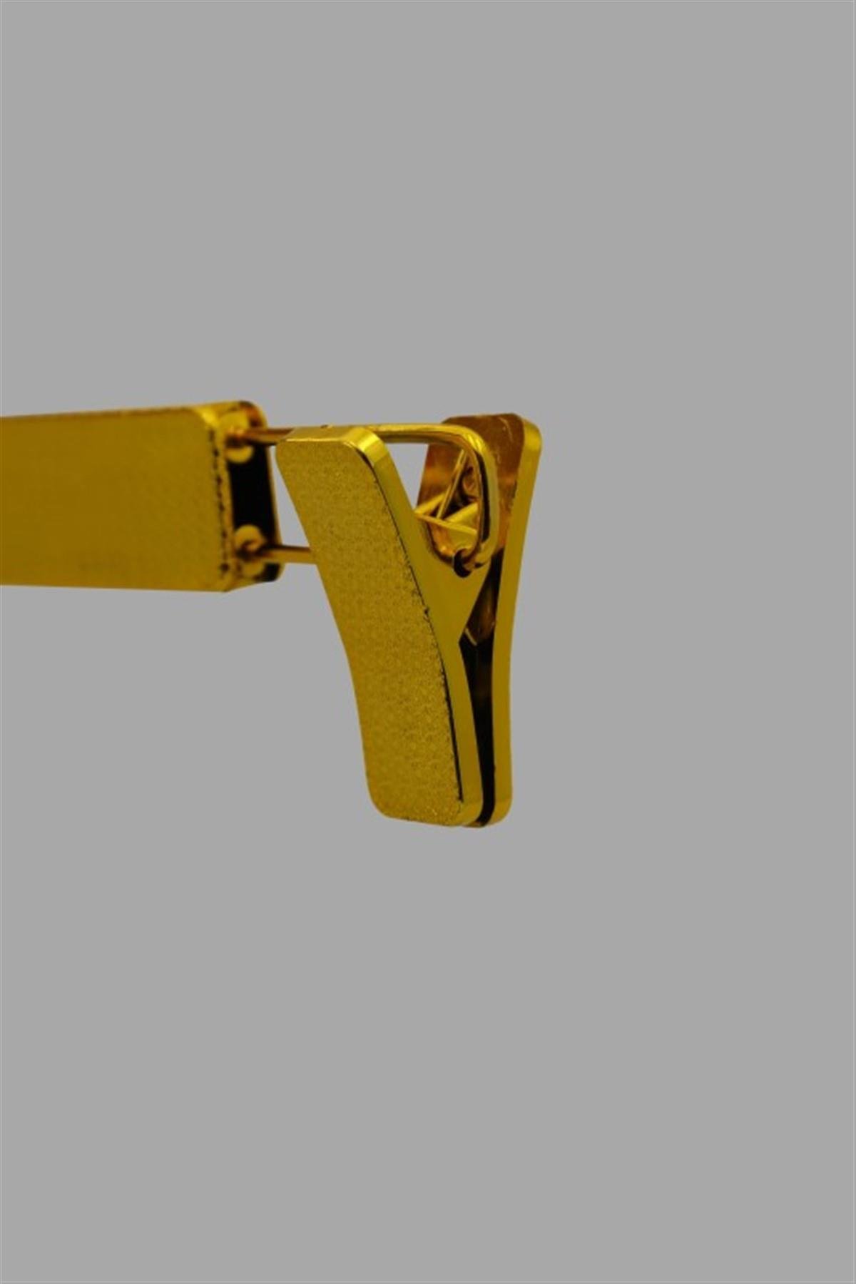 Gold Çift Mandallı Askı 