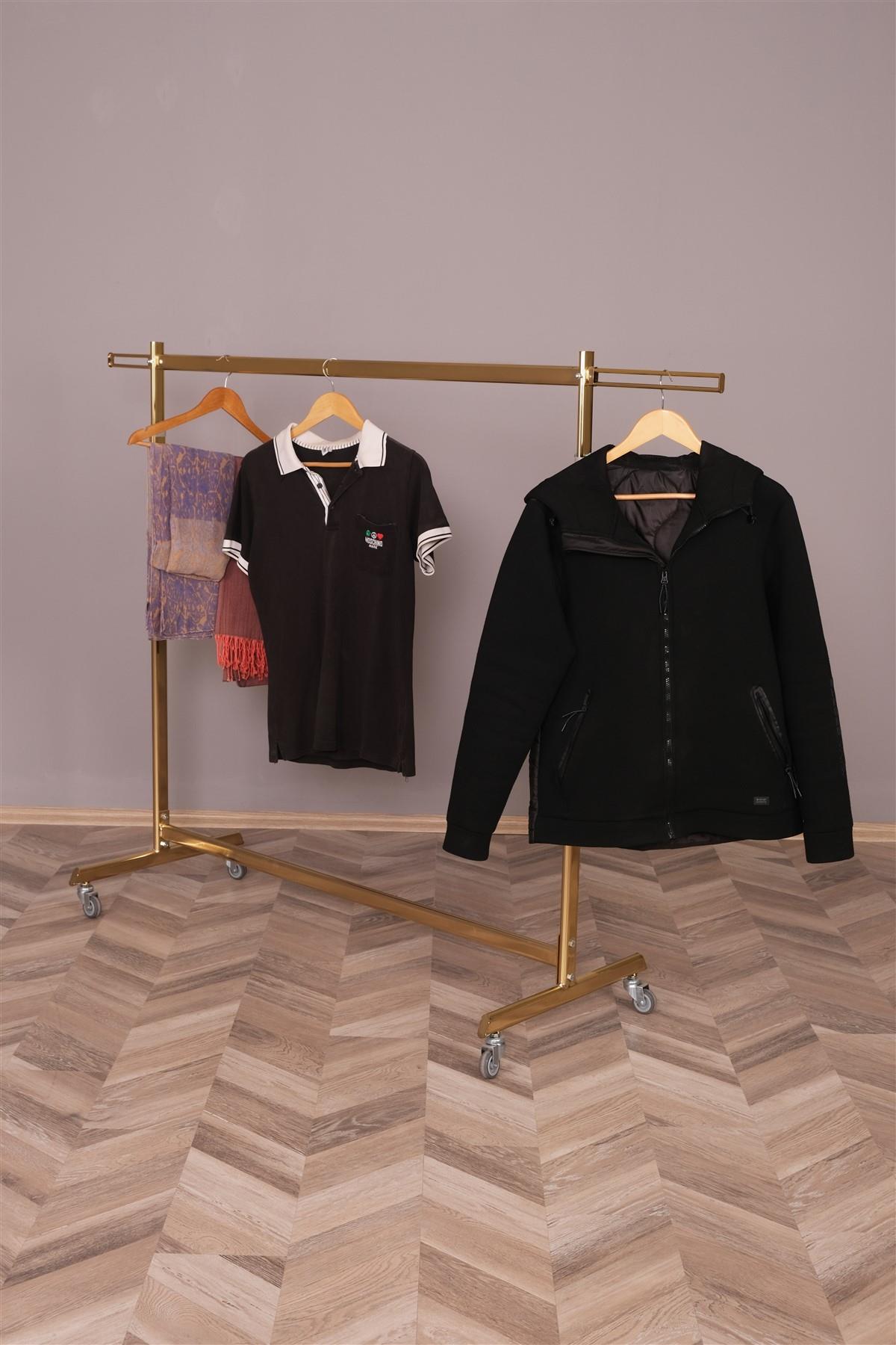 Gold Kaplama Askılık Yandan Uzatmalı Stand