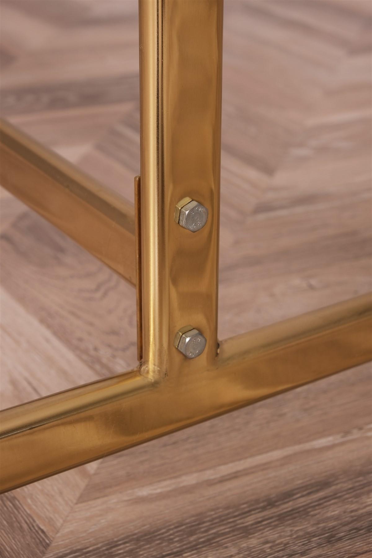 Gold Kaplama Askılık Yandan Uzatmalı Stand